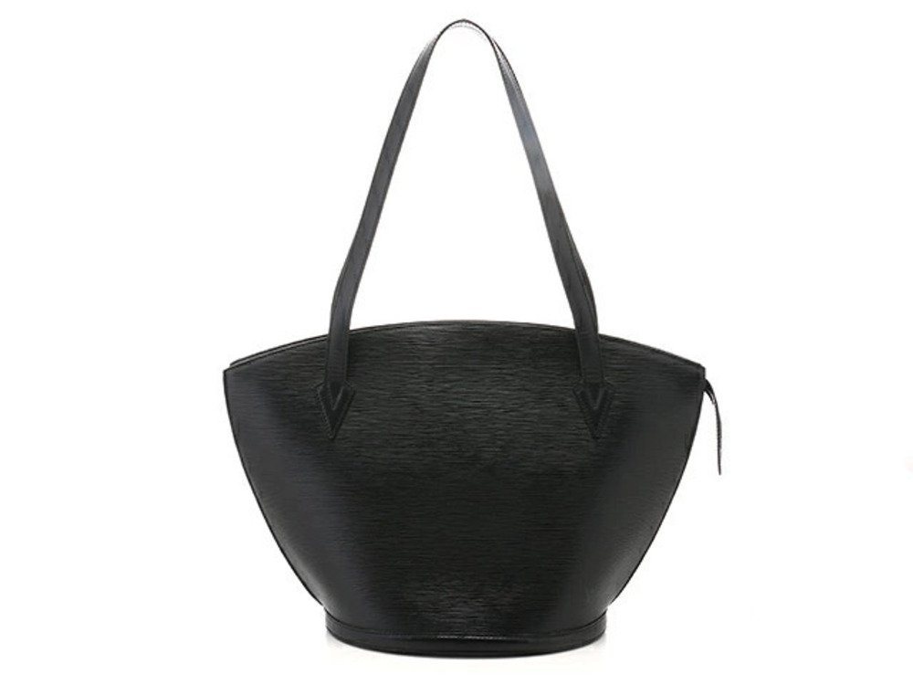 LOUIS VUITTON Saint Jacques Shopping Bag Epi Leather Noir Black